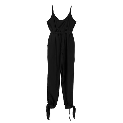 Image of Women Summer Holiday Casual Sleeveless Jumpsuits Fashion Ladies Boho Floral Bodysuit Loose Long Pant Trousers Overalls for Women